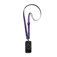 Purple Strobe Lanyards